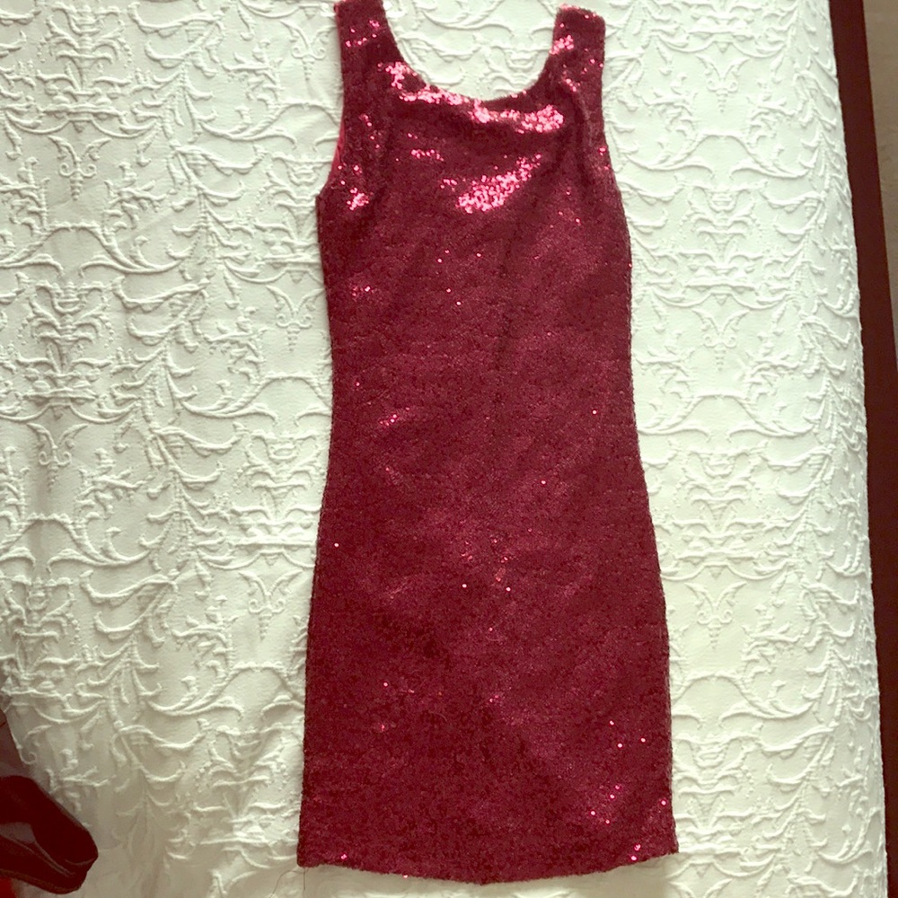 Sequin sleeveless dress